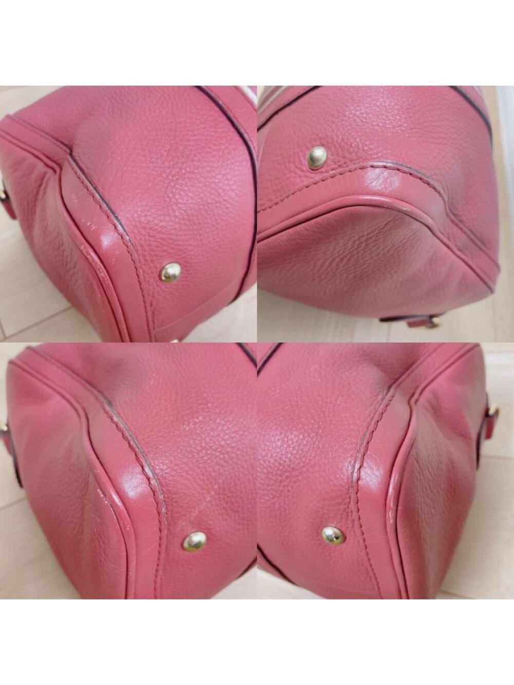 Gucci Sherry Line 2-Way Boston Bag Pink - Picture 6 of 12